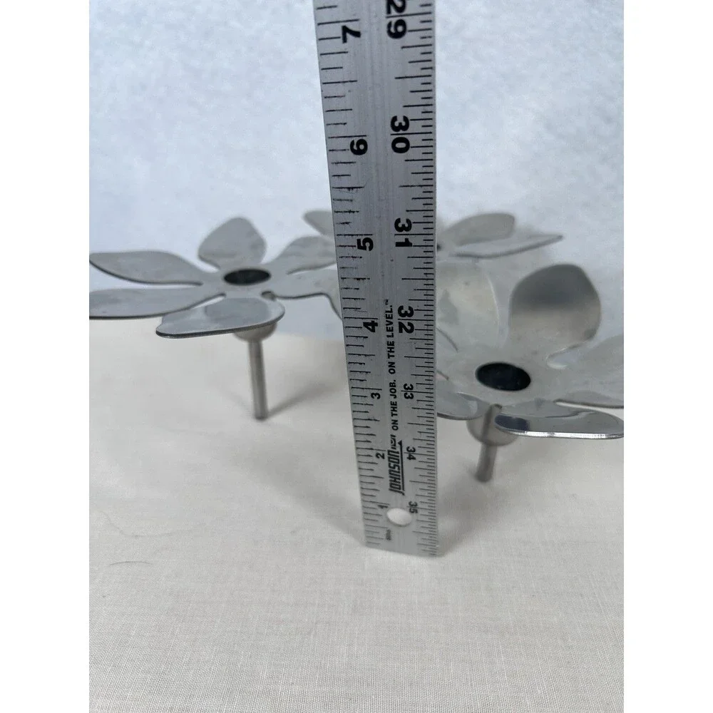 Stockholm flower metal candle holder Ikea designer by Monika Mulder